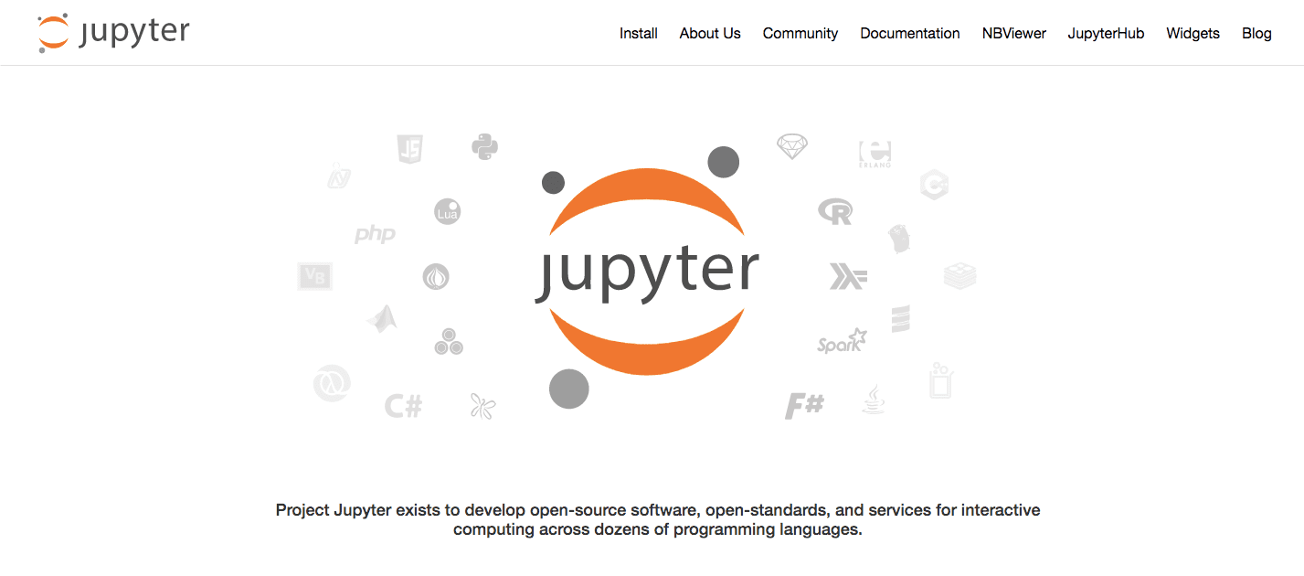 Jupyter IDE  notebook for R programming