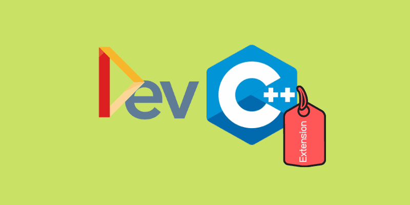Dev C++ extension