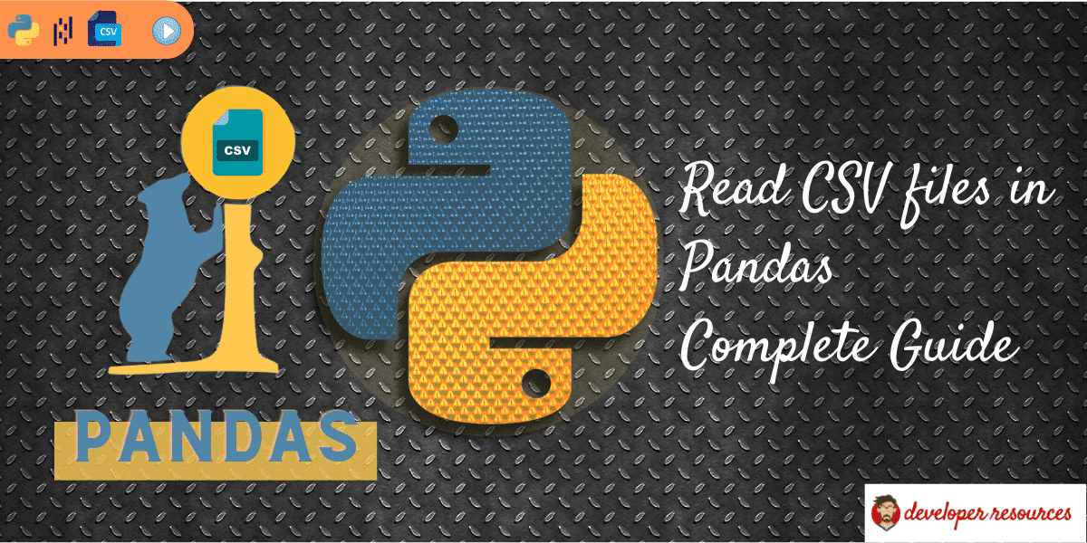 Read CSV files in Panda Complete Guide(3)