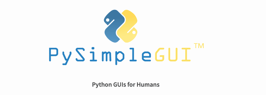 PySimpleGUI: easy Python GUI Framework
