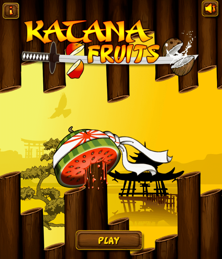 Katana Fruits HTML5 game template